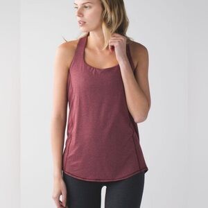 Lululemon Wild Tank
Heathered Wine Berry